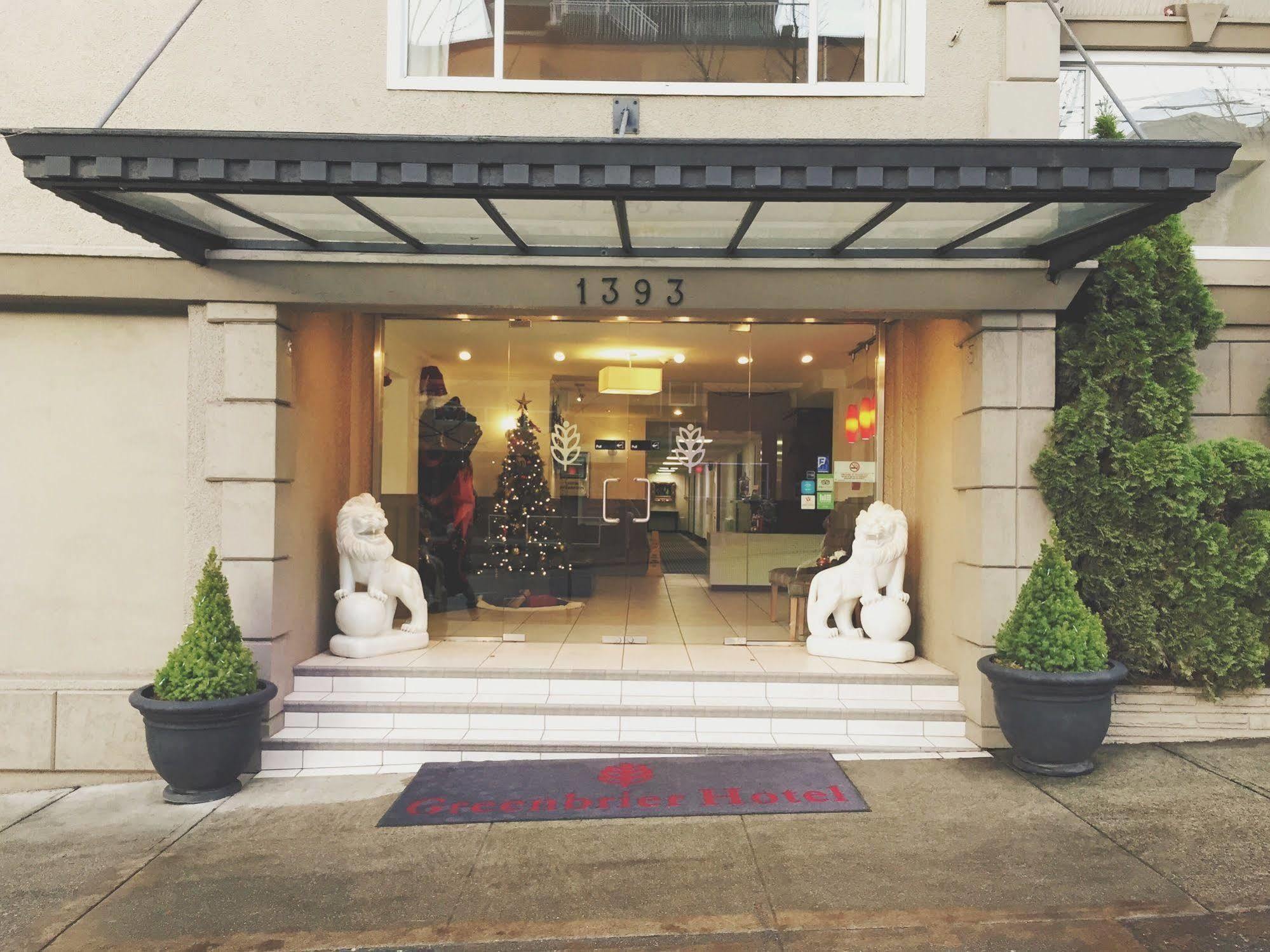 Greenbrier Hotel Vancouver Eksteriør bilde